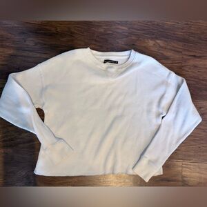 Abercrombie & Fitch Cream Crewneck Top
